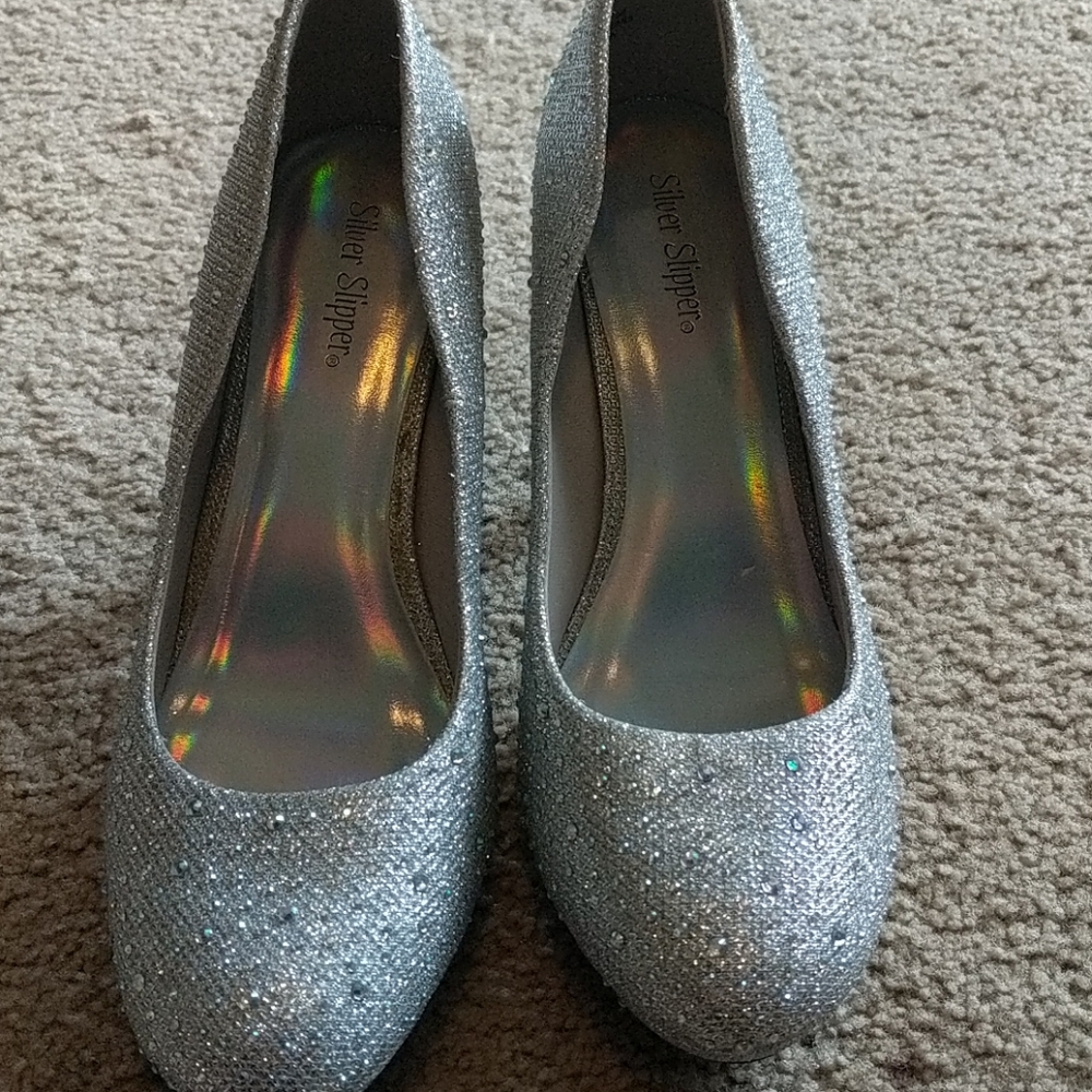 Shoe Department Sparkle Heels
